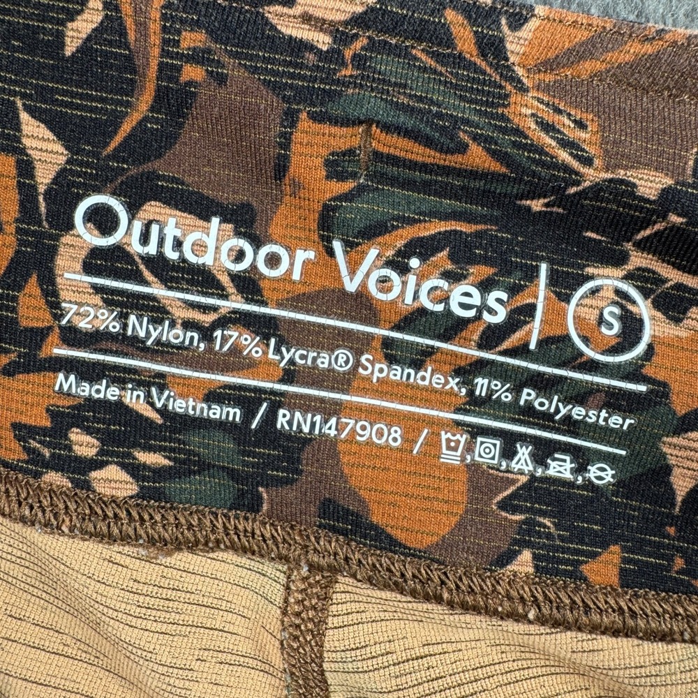Outdoor Voices Leggings Women S Printed High Rise Athletic‎ Workout Pants Floral - Picture 6 of 9